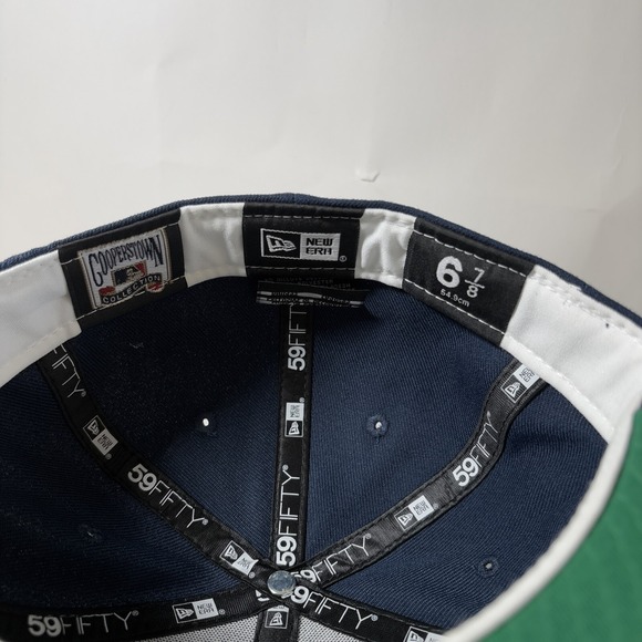 New Era 59FIFTY Chicago White Sox MLB Cooperstown Hat NEW 6 7/8 - Picture 7 of 7